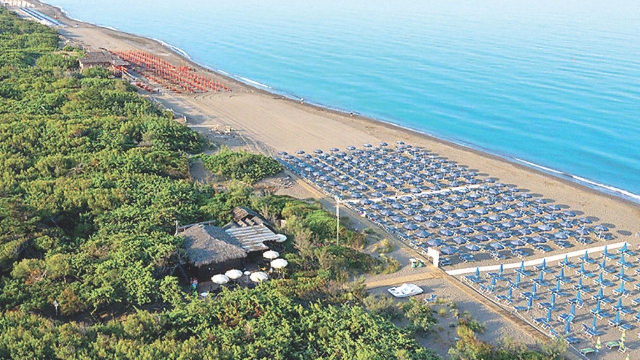 La spiaggia di Bibbona