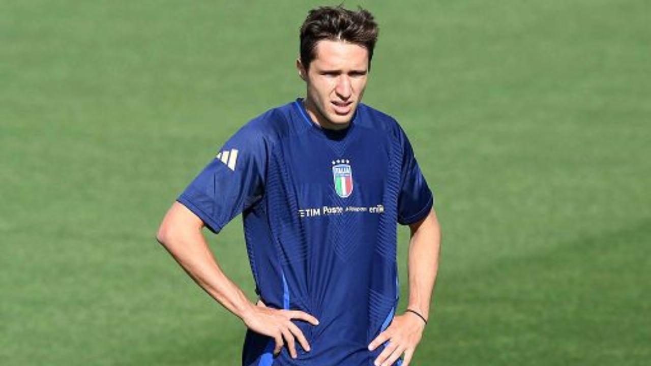 
	Federico Chiesa a Coverciano&nbsp;

