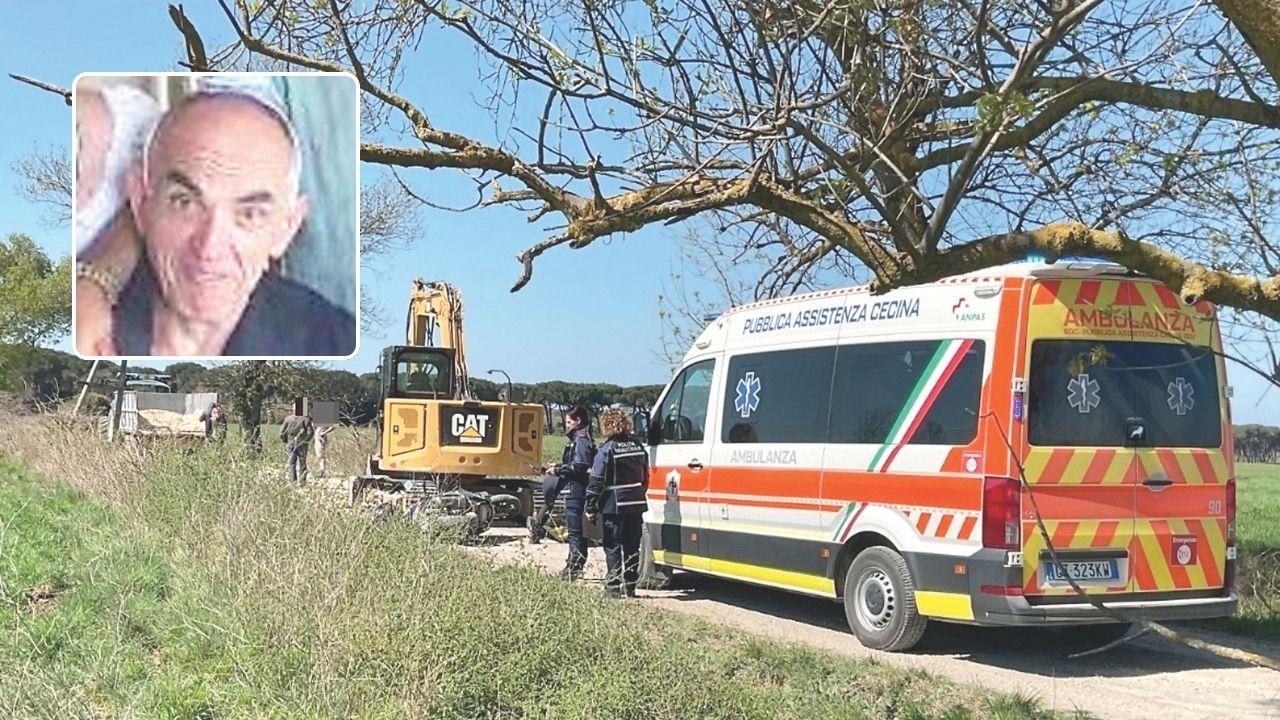 
	Il luogo dell'incidente e la vittima, Francesco Paolo di Vara

