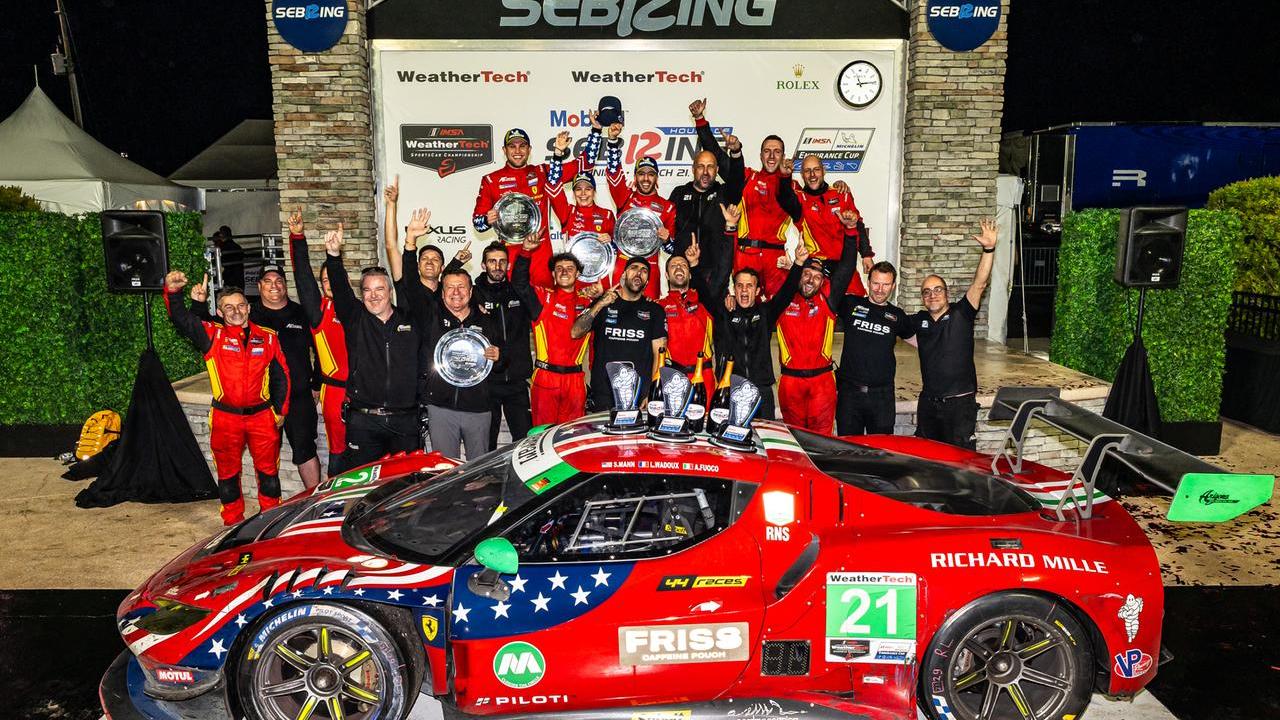 La Ferrari celebra il successo in Florida