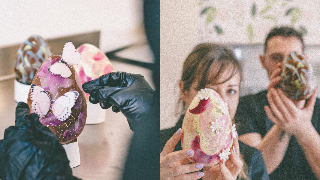 Artigianalità e fantasia: i mille colori delle uova di Sara cake boutique
