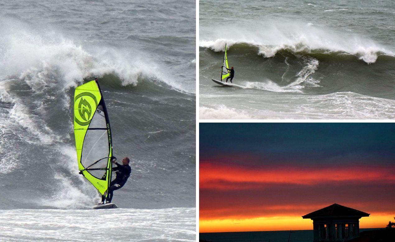 Dal windsurf al tramonto da cartolina: Livorno-show