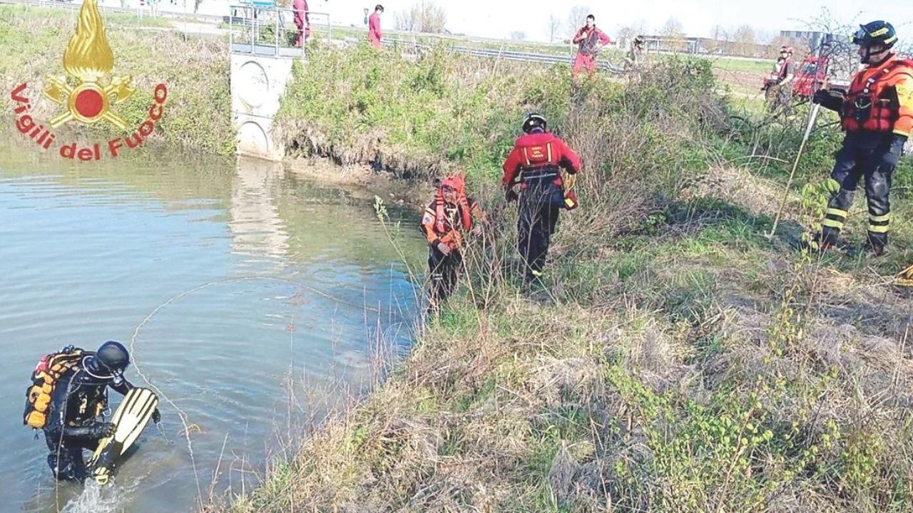 Le operazioni dei vigili del fuoco