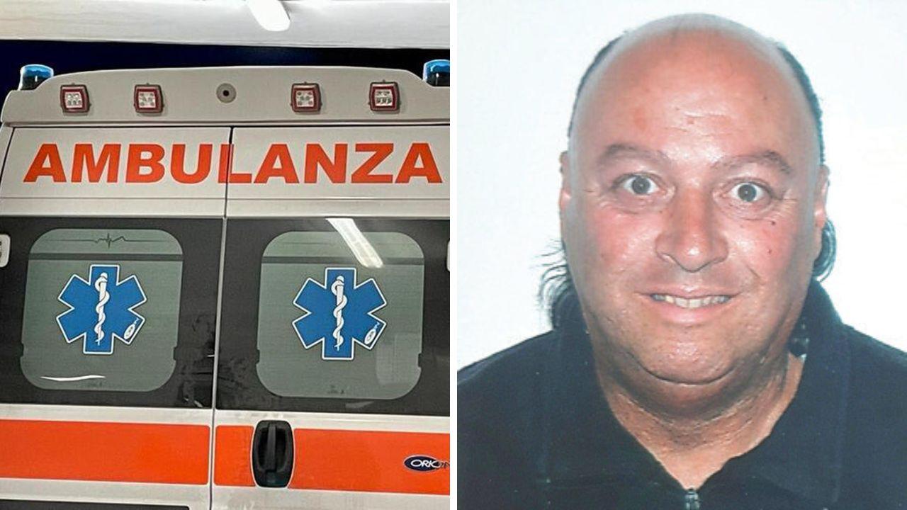 
	A destra la vittima 57enne

