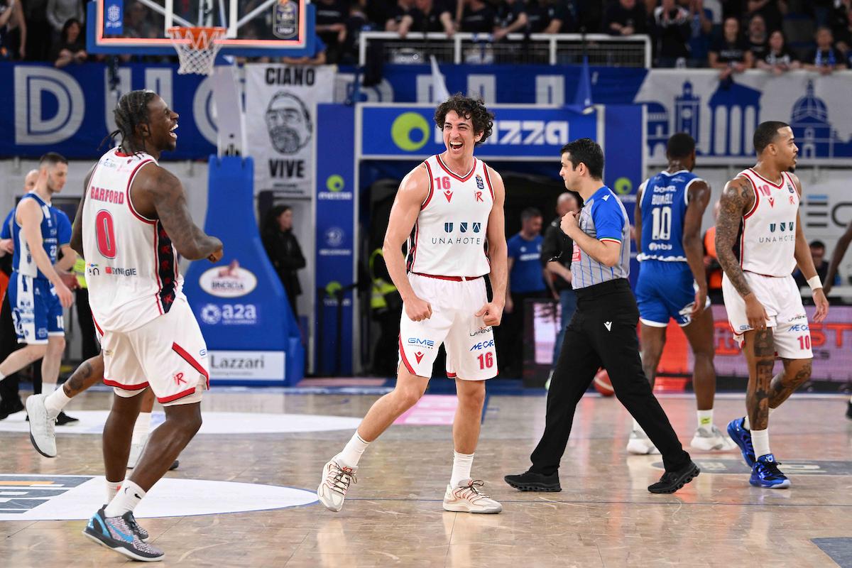 La Una Hotels Reggio Emilia espugna Brescia e sale al sesto posto