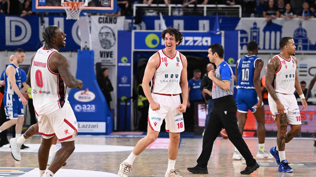 La Una Hotels Reggio Emilia espugna Brescia e sale al sesto posto