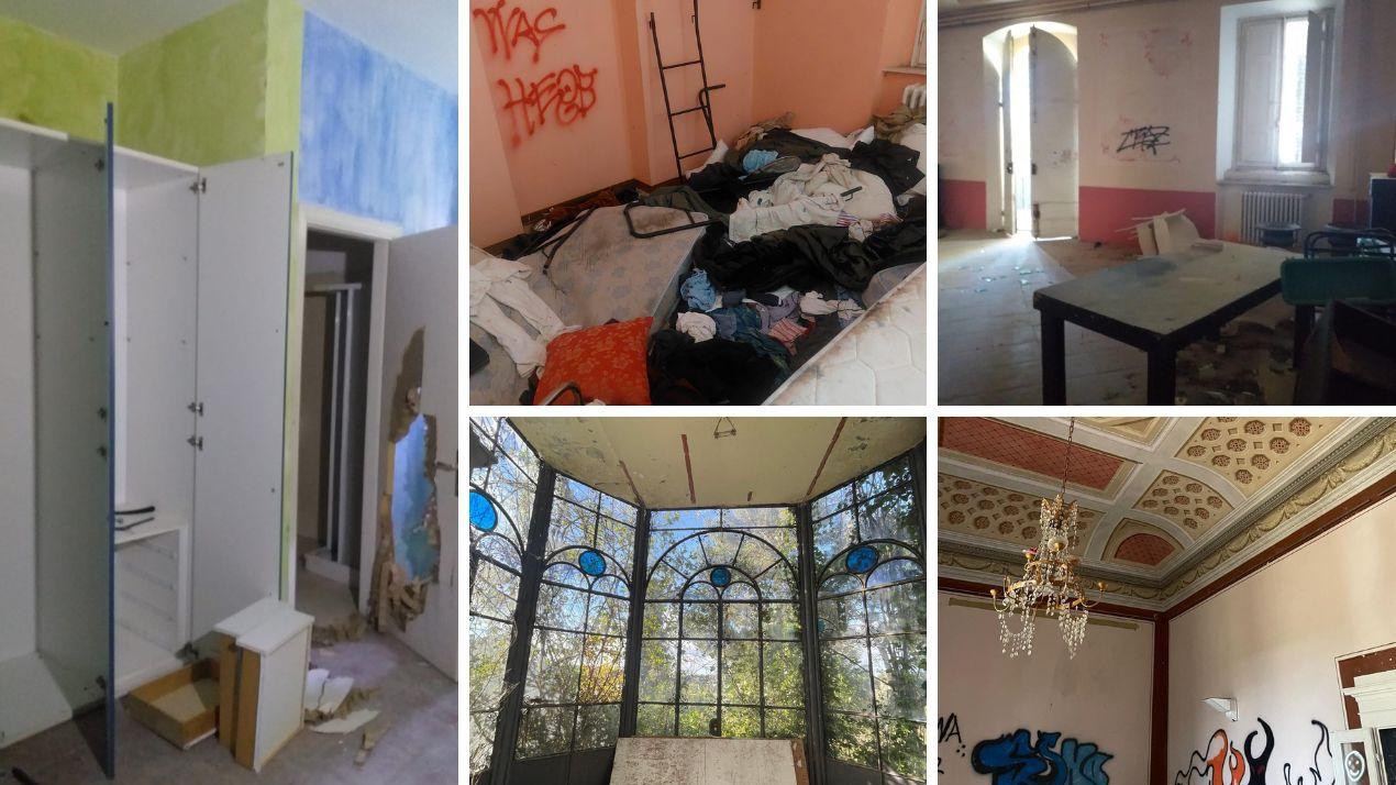 Livorno, “ostello” disperazione: nuovo raid a Villa Morazzana