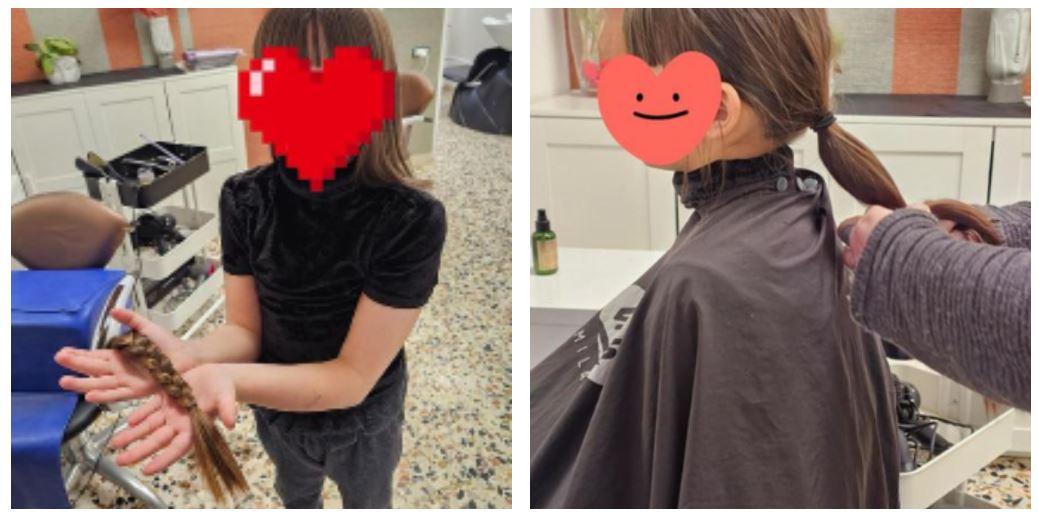 Da Reggio Emilia 79 trecce di capelli  donate per i ragazzi ustionati di Crans-Montana