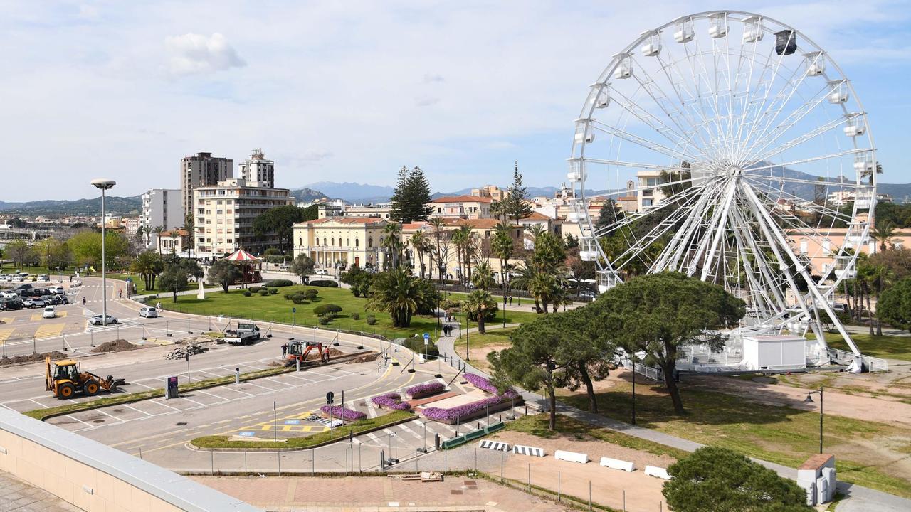 
	L'area dove il Comune sta realizzando la nuova arena

