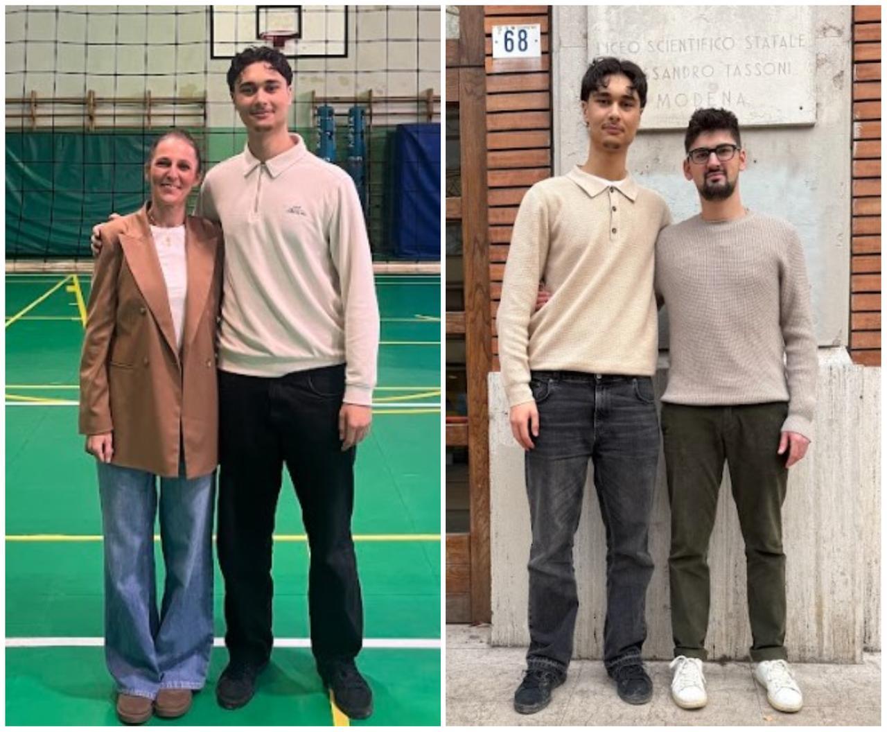 
	Gli arbitri&nbsp;modenesi&nbsp;Rossella Piana e Gianluca Re

