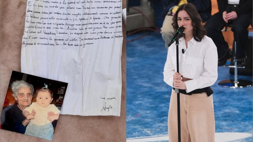 Amici 2026, la sarda Angie canta l’inedito dedicato alla nonna: «Spero possa aiutare a sentirsi meno soli» – L’esibizione al serale
