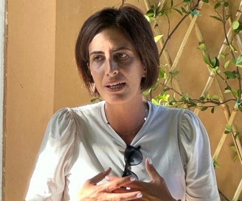 
	La sindaca di Altopascio, Sara D'Ambrosio

