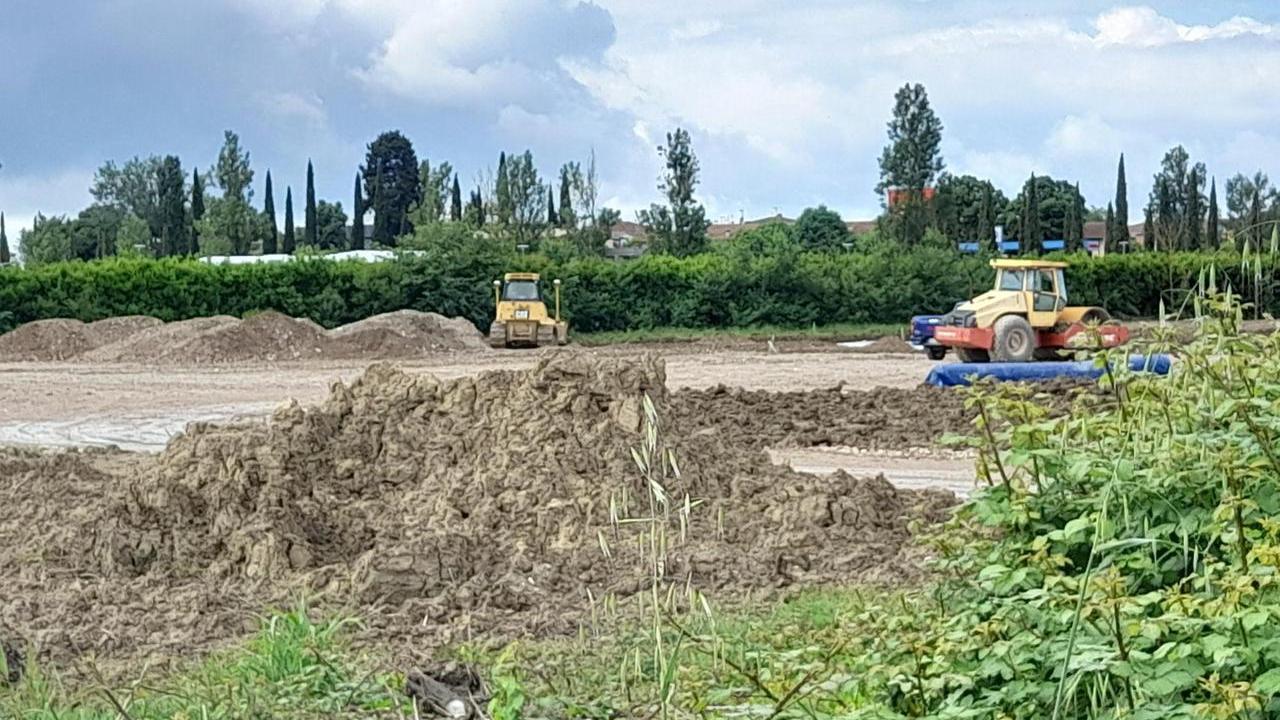 I lavori pronti a partire a Gagno