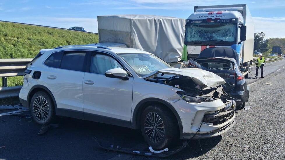 L'incidente (foto Stick)