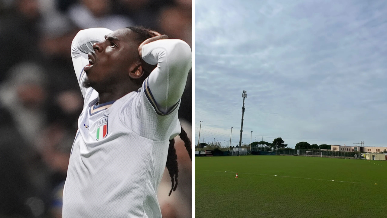 Moise Kean e il campo del Carli Salviano a Livorno