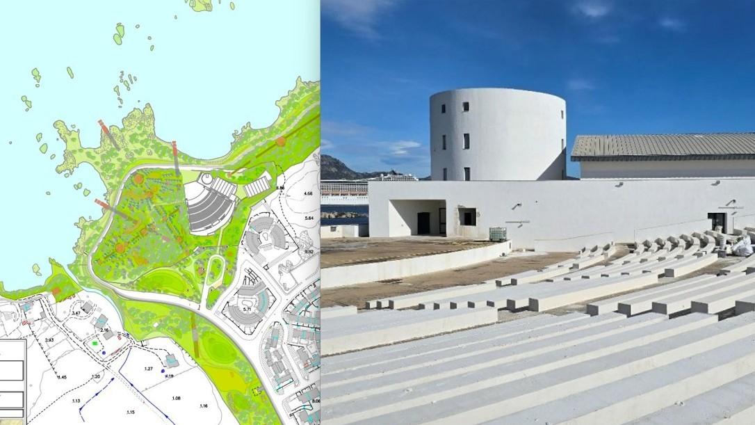 
	Il progetto del parco e le gradinate del Michelucci

