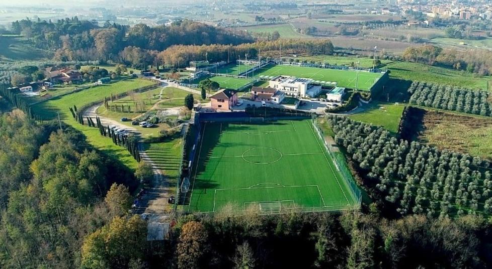 
	Il centro sportivo di Monteboro dove l&rsquo;uomo ha accusato il malore (Foto Empoli Fc)

