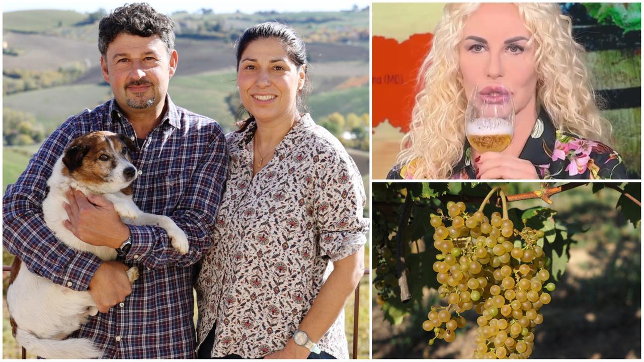 
	Stefano e Silvia producono il Trebbiano di Spagna portato su Rai 1 da Antonella Clerici

