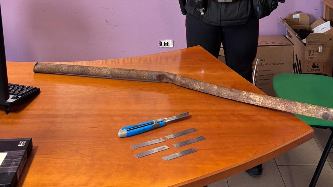 Le armi utilizzate nella rissa