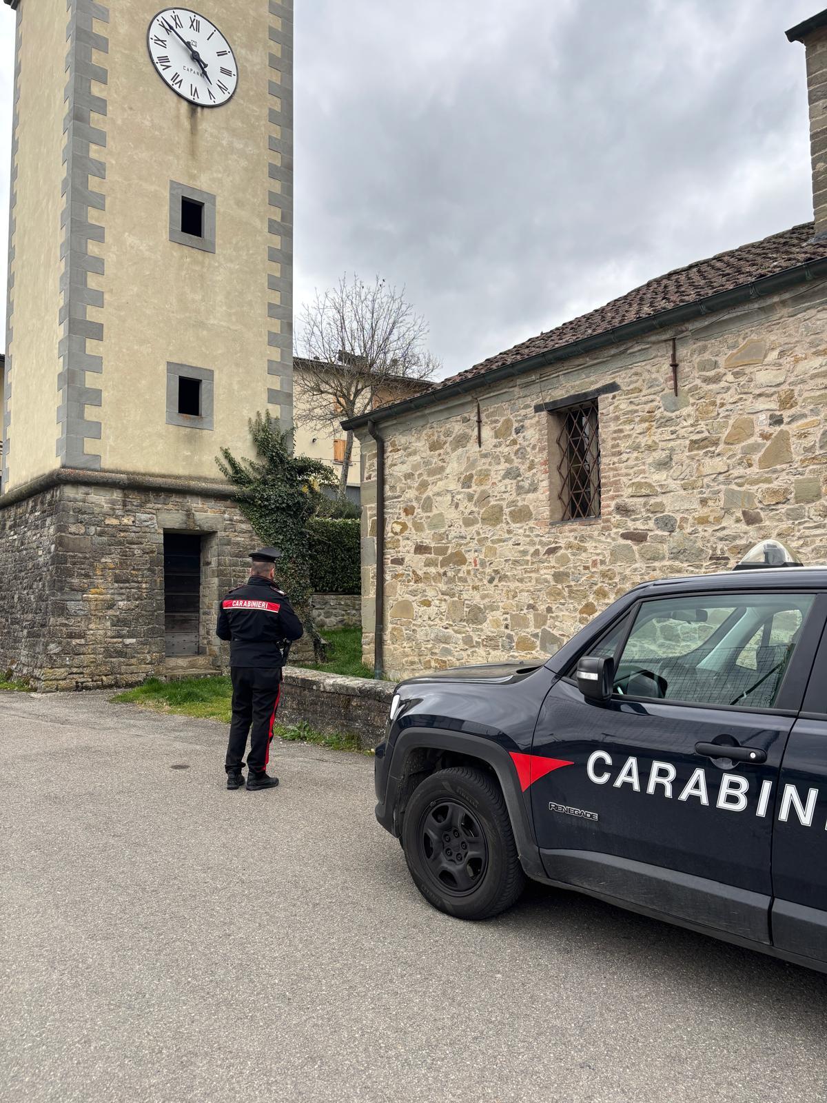Rubano una canala di rame dalla chiesa di Cavola in pieno giorno: denunciati
