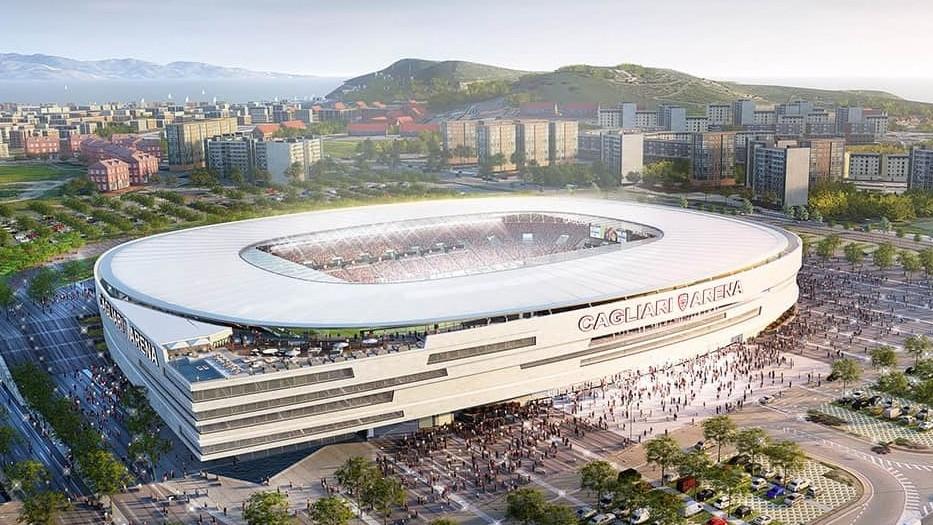 Nuovo stadio del Cagliari, c’è il piano economico finanziario: inizia la corsa contro il tempo verso gli Europei