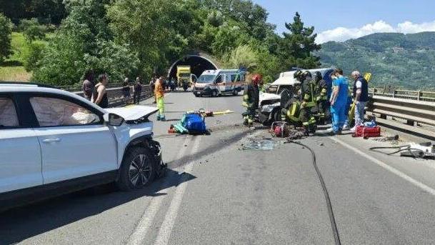 Un incidente sulla variante di Ponte a Moriano