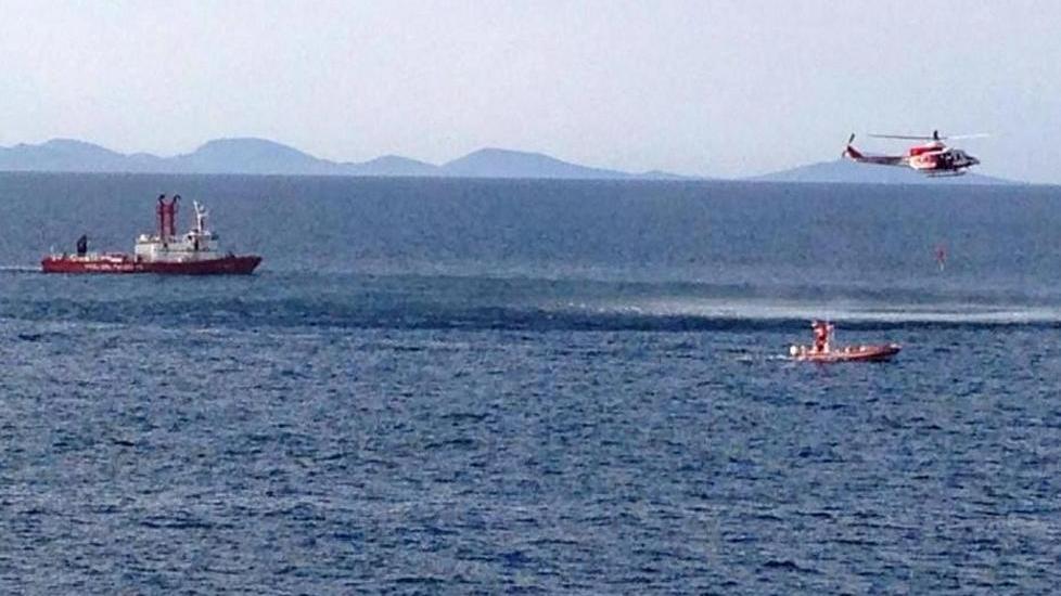 Uomo in mare, ma è un’esercitazione