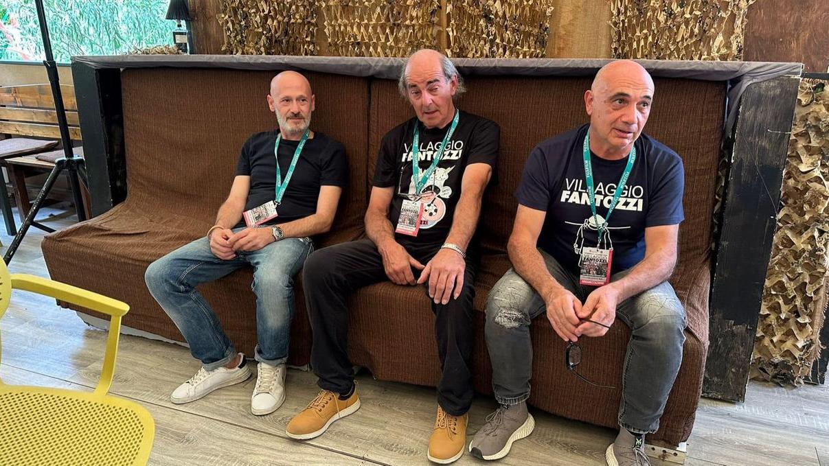 Da sinistra Galassi, Gavioli e Gatti