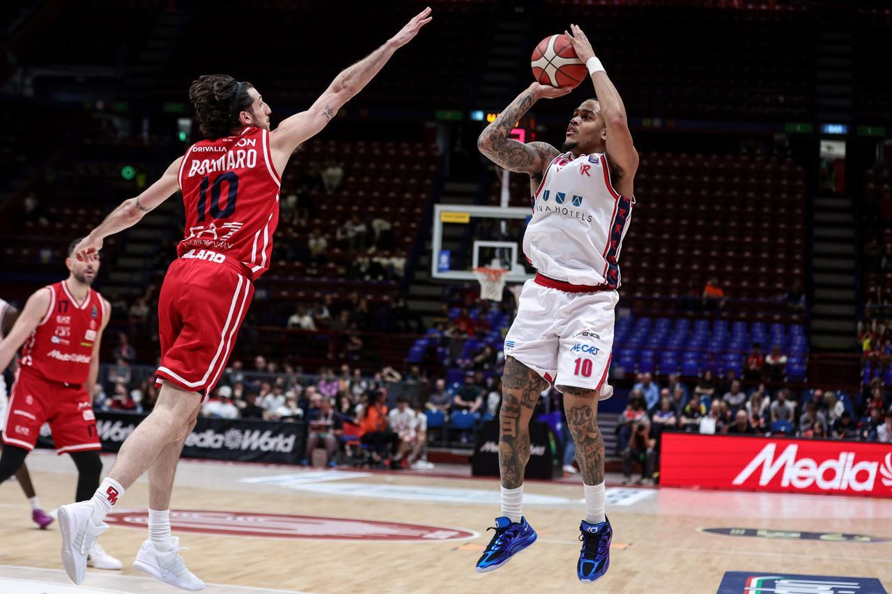 Una Hotels sfiora l’impresa a Milano, ma la rimonta non basta. Finisce 80-76