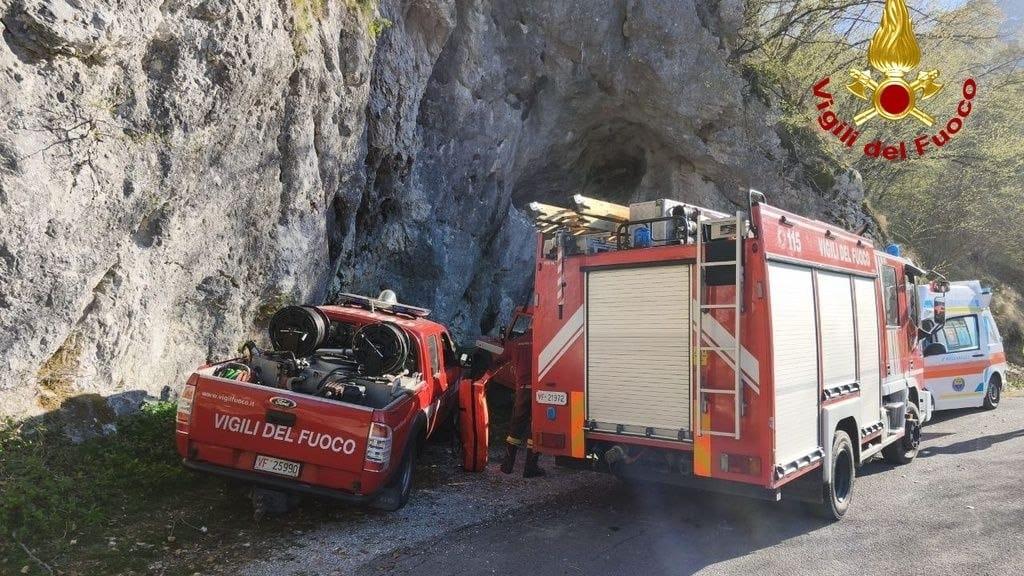Molazzana, climber soccorsa alla falesia delle Rocchette
