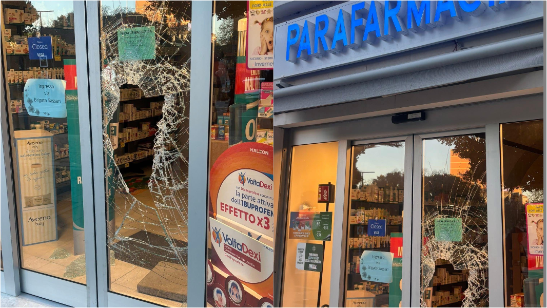 Sassari, nuovo furto con spaccata al centro