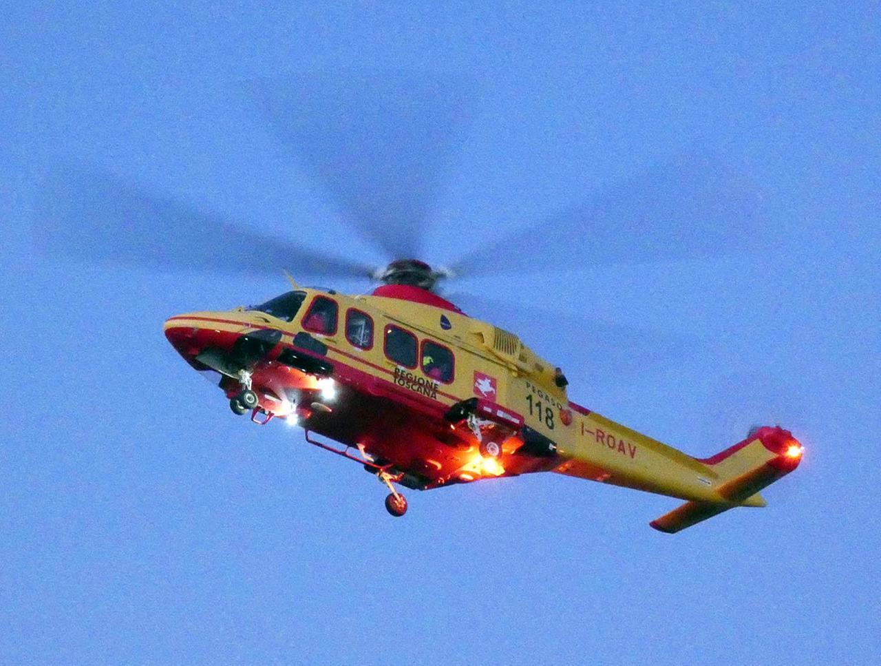 Santa Croce, cade dalla moto sulla provinciale: grave 58enne