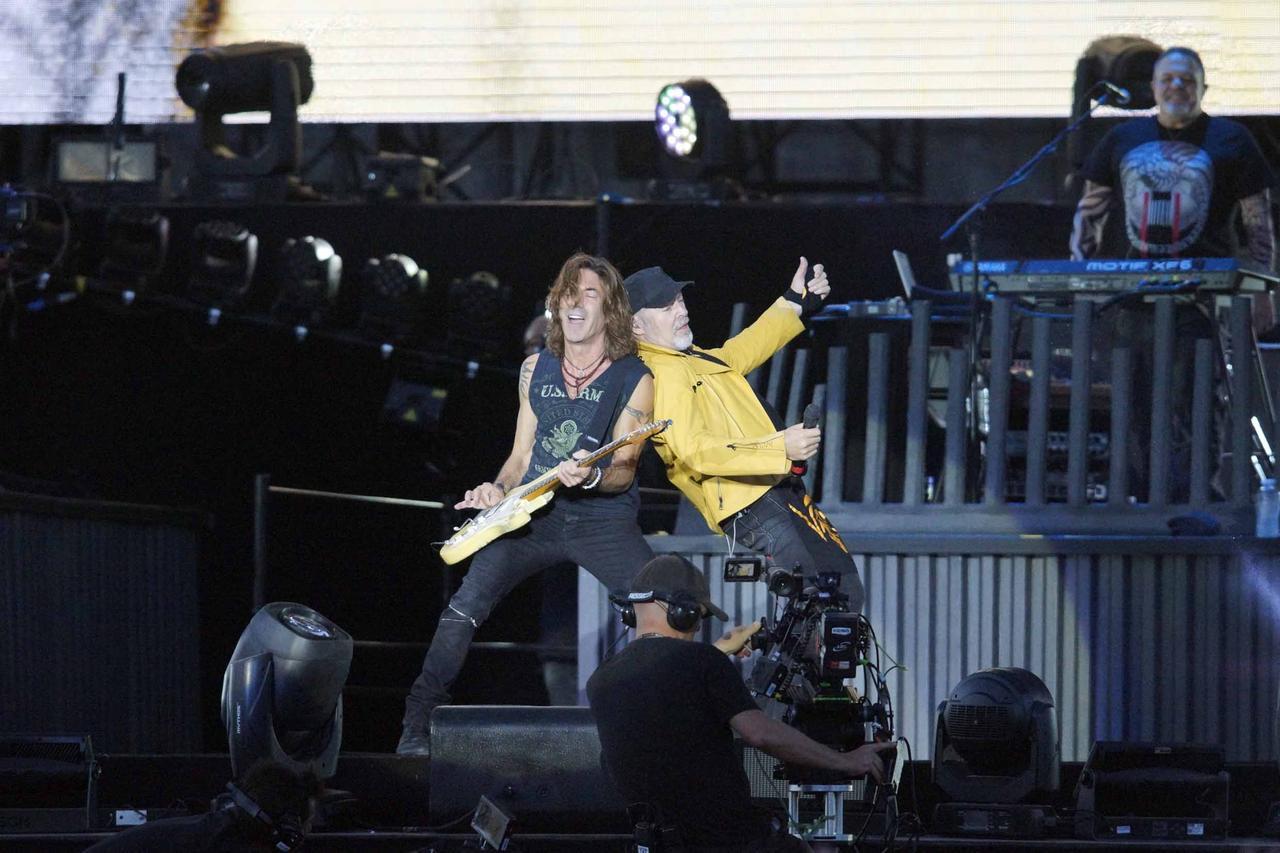 Vasco a Ferrara, Stef Burns: «A San Siro capii la sua potenza»