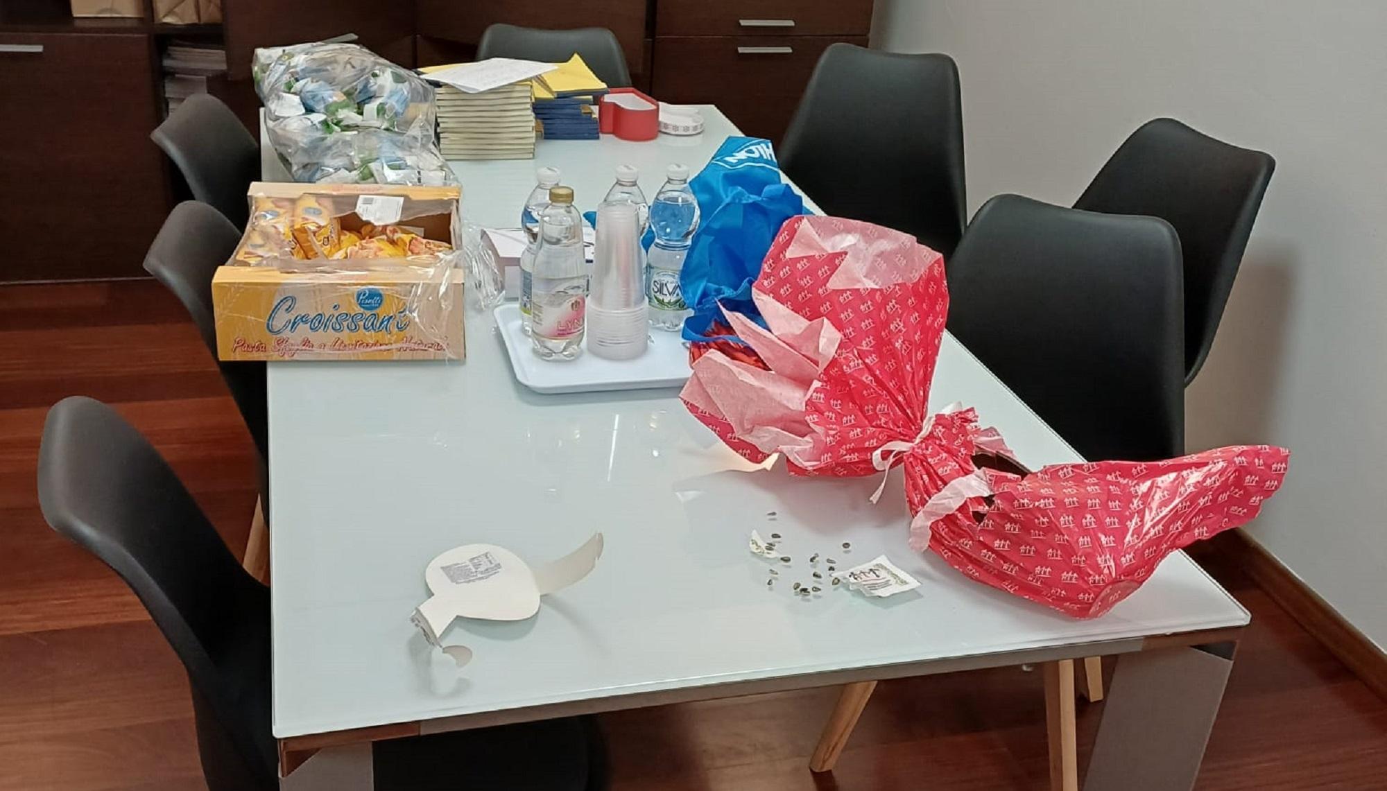 I segni del passaggio dei ladri