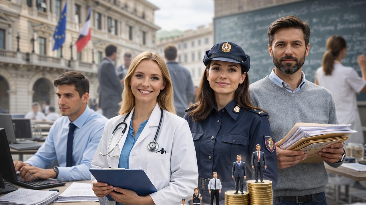 Stipendi dei dipendenti pubblici, dai 5mila euro al mese di un dirigente ai 1.300 di un assistente: ecco quanto guadagnano davvero