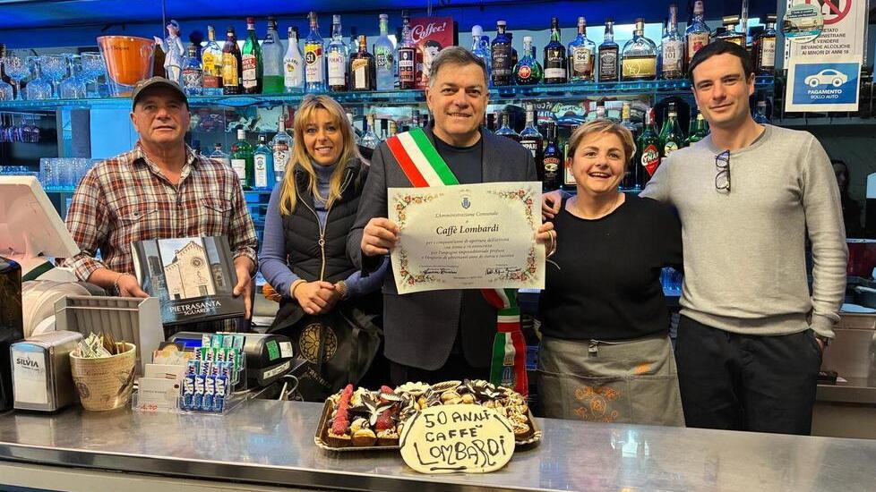 Il riconoscimento alla storica attività