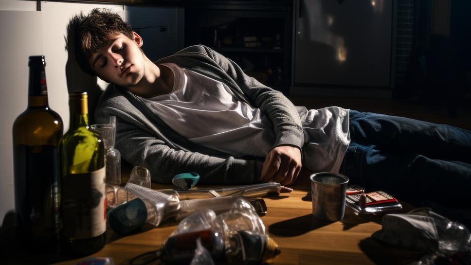 L'abbuffata alcolica è sempre più diffusa tra i giovani (foto di repertorio)