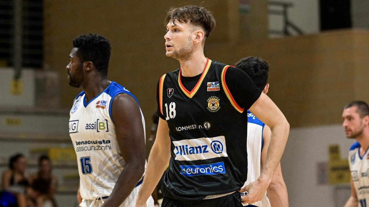 Matteo Gherardini, qui in maglia San Severo