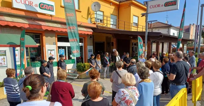 L'ultimo giorno della Crai: Scortichino resta senza market