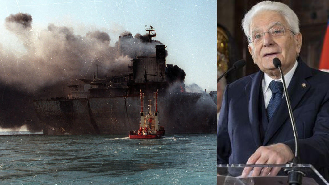 Moby Prince, Mattarella a 35 anni dalla tragedia: «Restano interrogativi senza risposte»