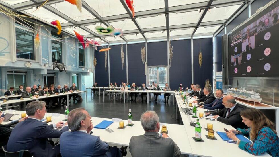 Un momento del consiglio