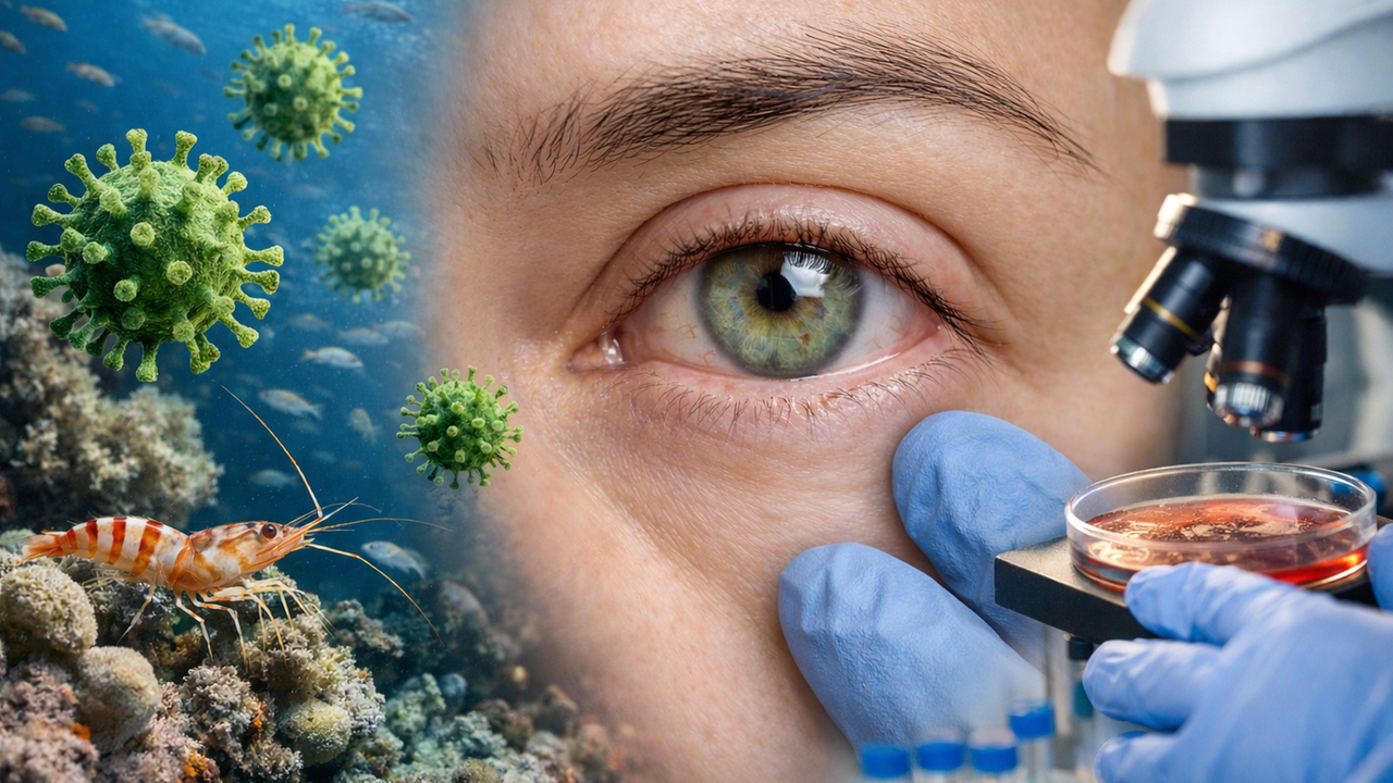Un virus marino può infettare l’uomo e causare cecità, lo studio cinese accende l’allarme – Ecco come agisce