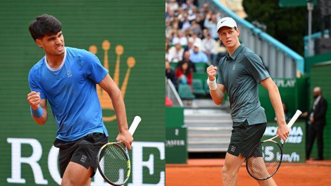 Montecarlo, Alcaraz e Sinner a un passo dalla finale che vale titolo e numero uno del mondo
