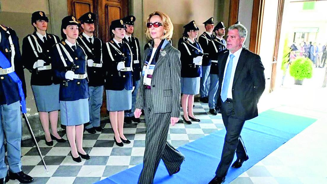 La prefetta Michela La Iacona e il questore Marco Basile alla Festa della polizia