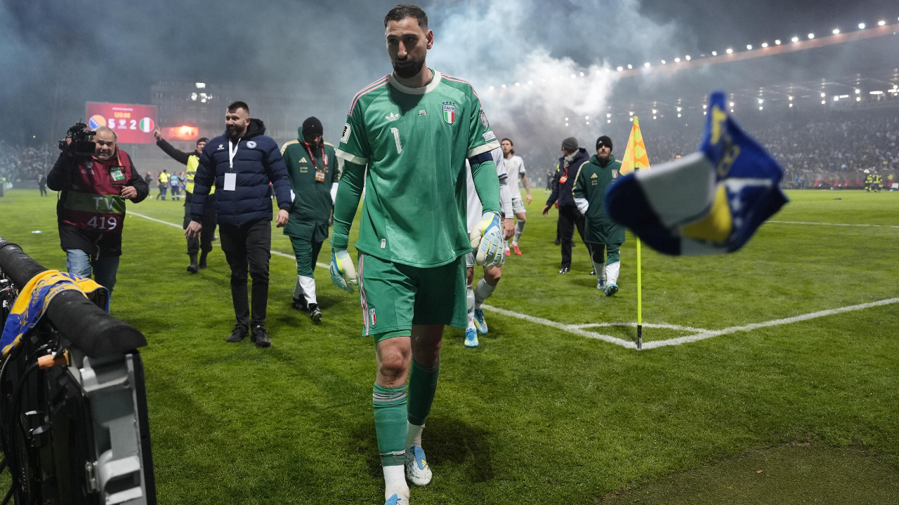 
	Il capitano azzurro Gianluigi Donnarumma

