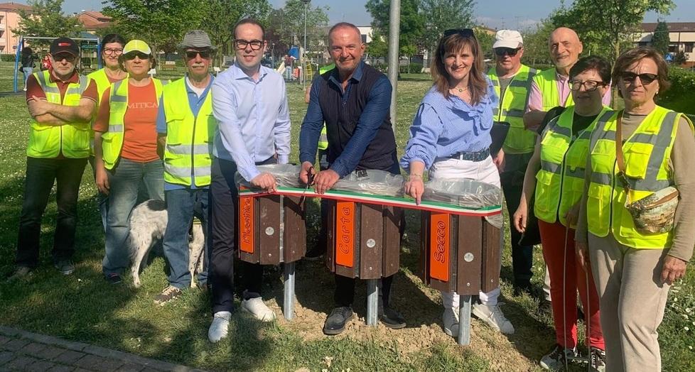 Bomporto come il Nord Europa: ecco il parco senza cestini dei rifiuti