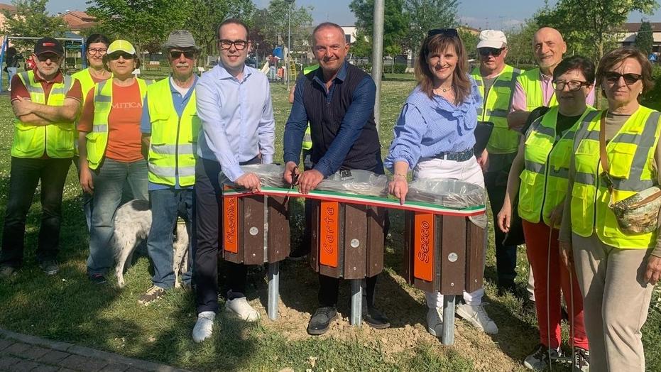 Bomporto come il Nord Europa: ecco il parco senza cestini dei rifiuti