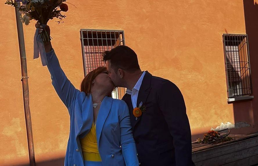 Luna di miele allo stadio: Manuel e Natalia, i neo sposi che si dividono per Reggiana-Carrarese