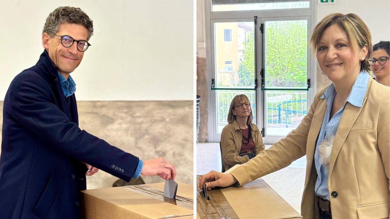 Giovanni Capecchi e Stefania Nesi