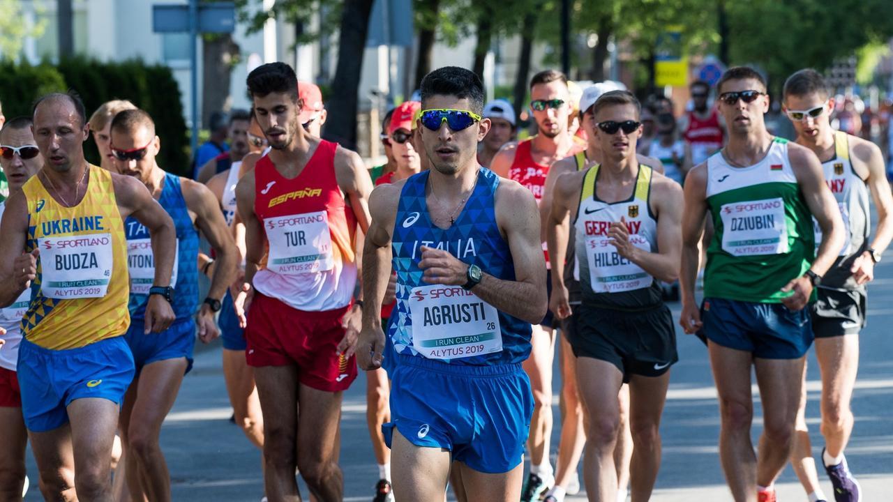 Marcia, il sassarese Agrusti argento mondiale a squadre